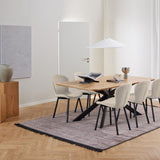 Wooden Dining Table for 6 to 8 People Rectangular - Irwine