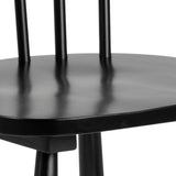 Wooden Dining Table Extending With 4 Riano Black Dining Chairs - Kenley