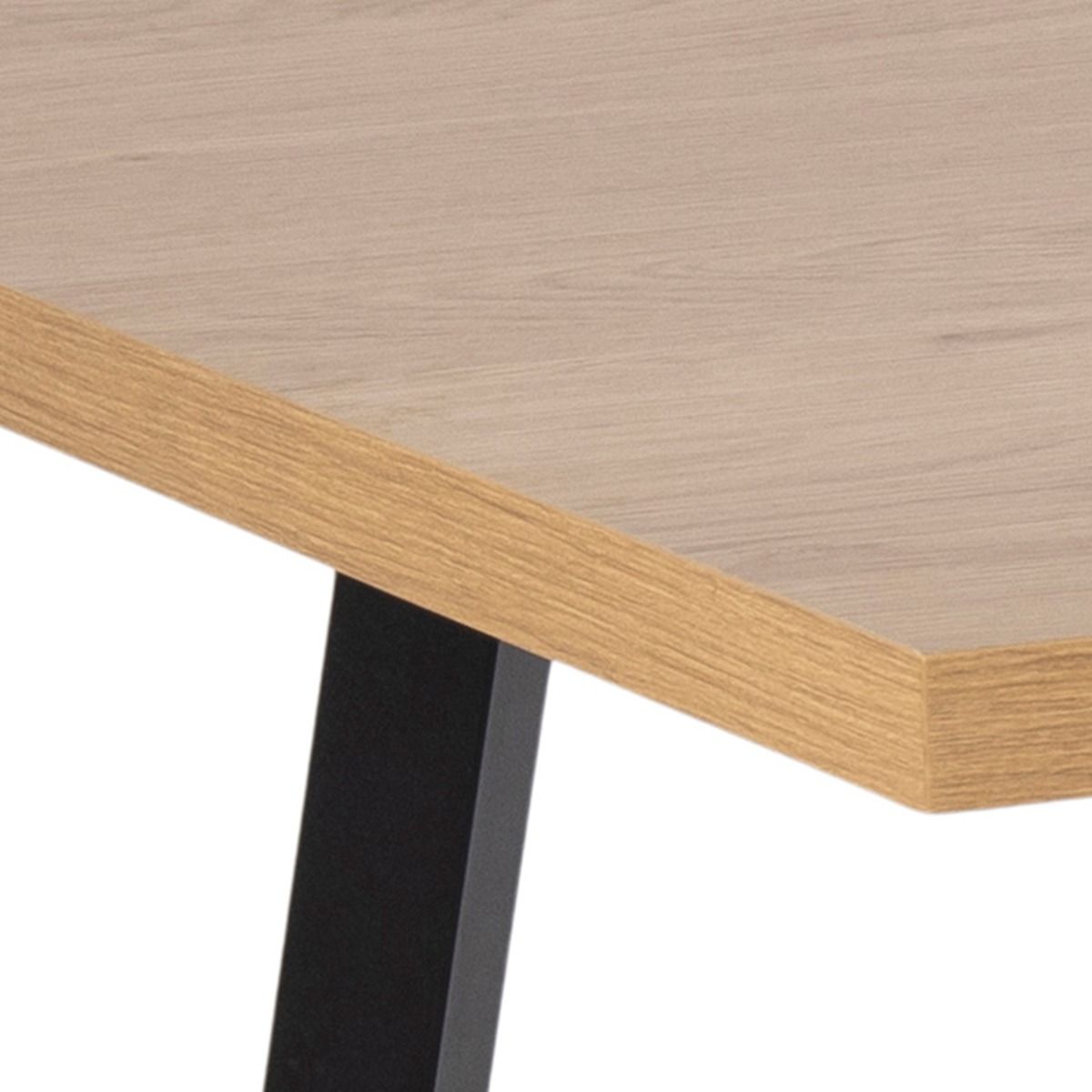 Wooden Dining Table for 4 People Rectangular - Cenny