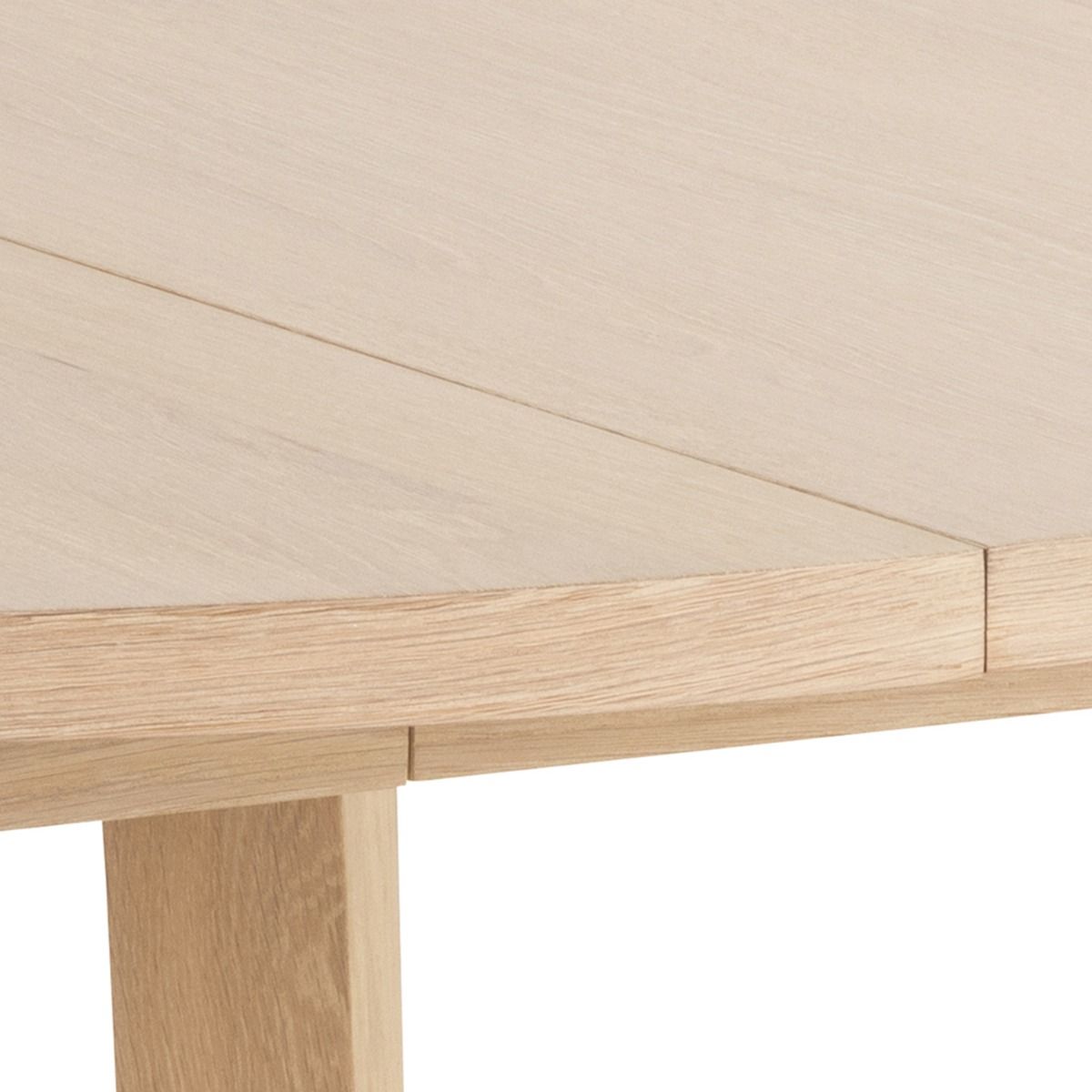 Wooden Dining Table for 4 People Round - A-Line