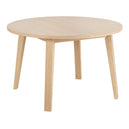 Wooden Dining Table for 4 People Round - A-Line