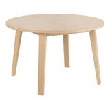 Wooden Dining Table for 4 People Round - A-Line