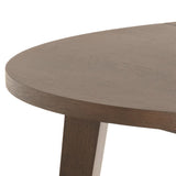 Wooden Dining Table for 4 People Round - A-Line