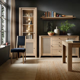 Wooden Dining Table for 4 to 6 People Extending Rectangular - Cestino