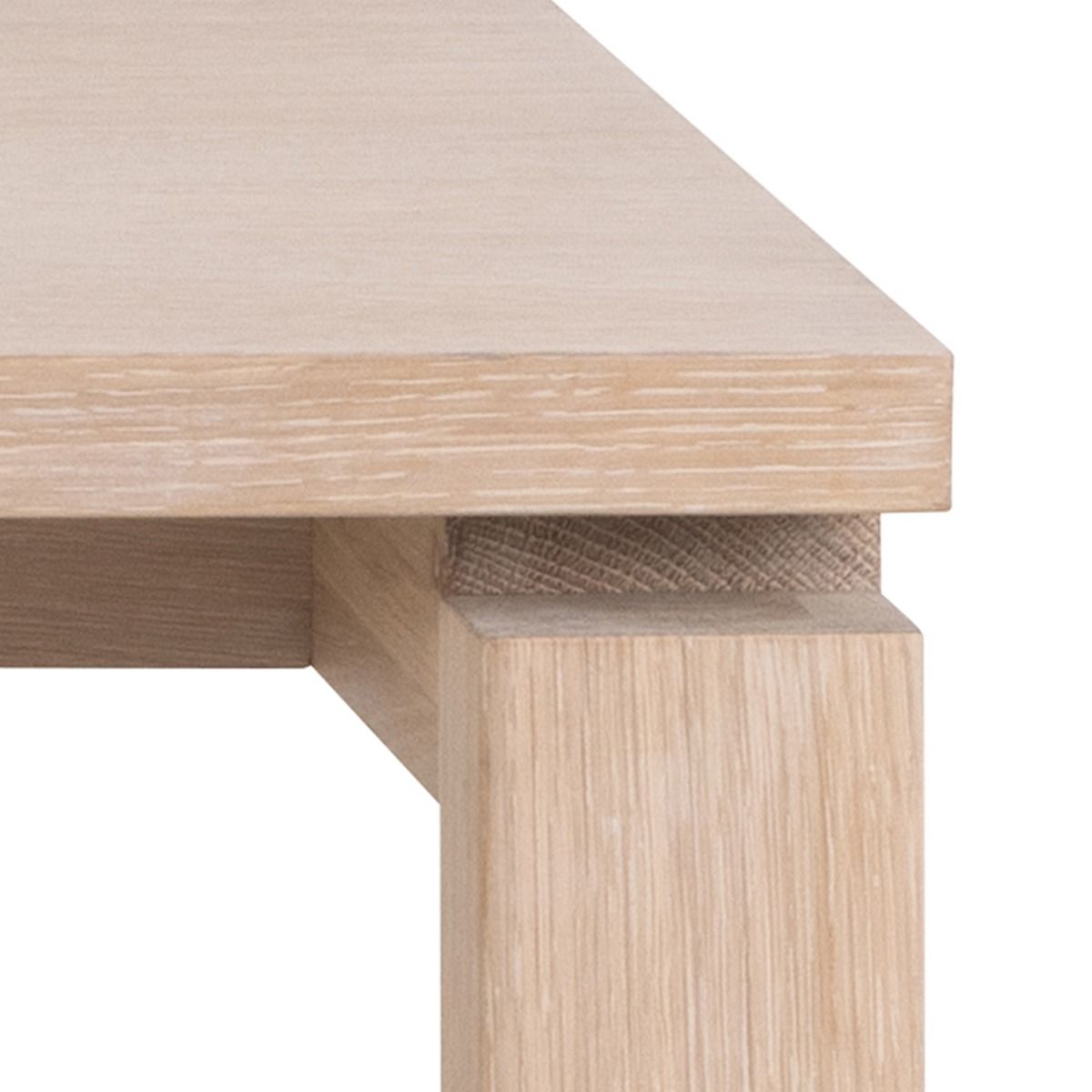 Wooden Dining Table for 6 to 8 People Rectangular - Linley