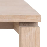 Wooden Dining Table for 6 to 8 People Rectangular - Linley