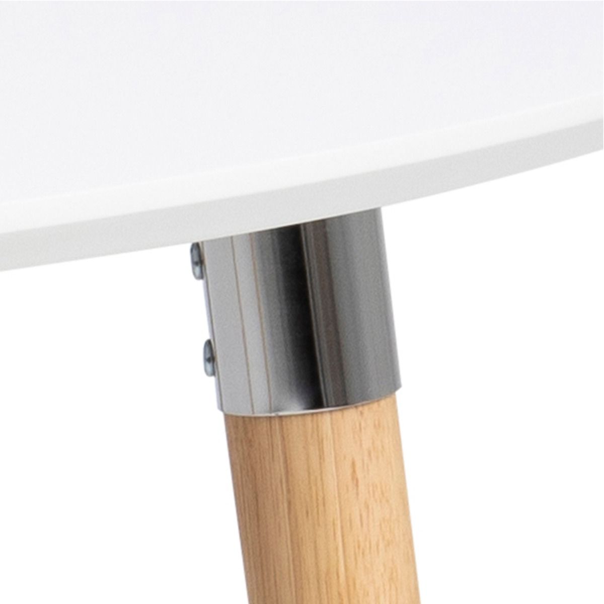 Wooden Dining Table for 8 People Oval - Belina