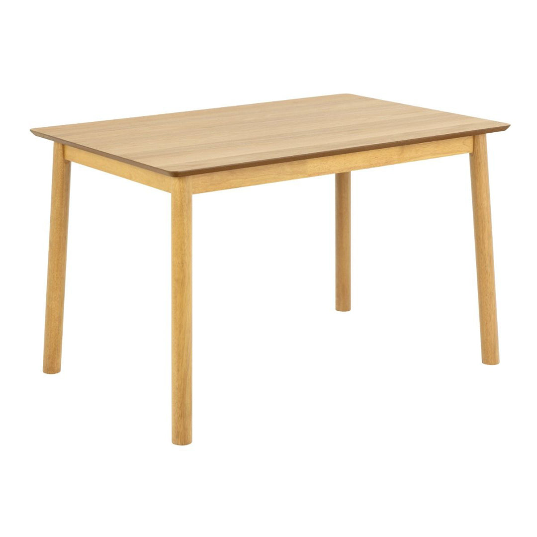 Wooden Dining Table Rectangular With 4 Dining Chairs - Barlow
