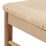 Wooden Dining Table Round With 4 Cassandra White Oak Dining Chairs