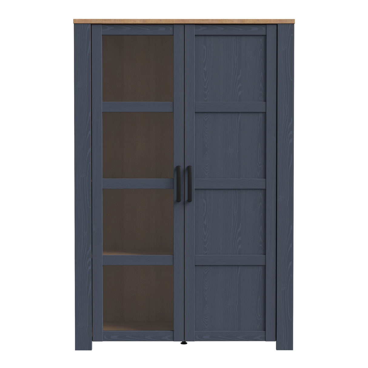 Wooden Display Cabinet With 2 Doors - Bohol