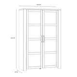 Wooden Display Cabinet With 2 Doors - Bohol