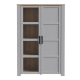 Wooden Display Cabinet With 2 Doors - Bohol