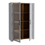 Wooden Display Cabinet With 2 Doors - Bohol