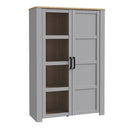Wooden Display Cabinet With 2 Doors - Bohol
