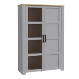 Wooden Display Cabinet With 2 Doors - Bohol