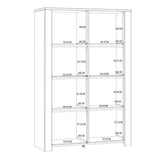 Wooden Display Cabinet With 2 Doors And LED Lights - Bohol