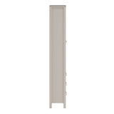 Wooden Display Cabinet With 2 Glass Doors And 3 Drawers - Barcelona
