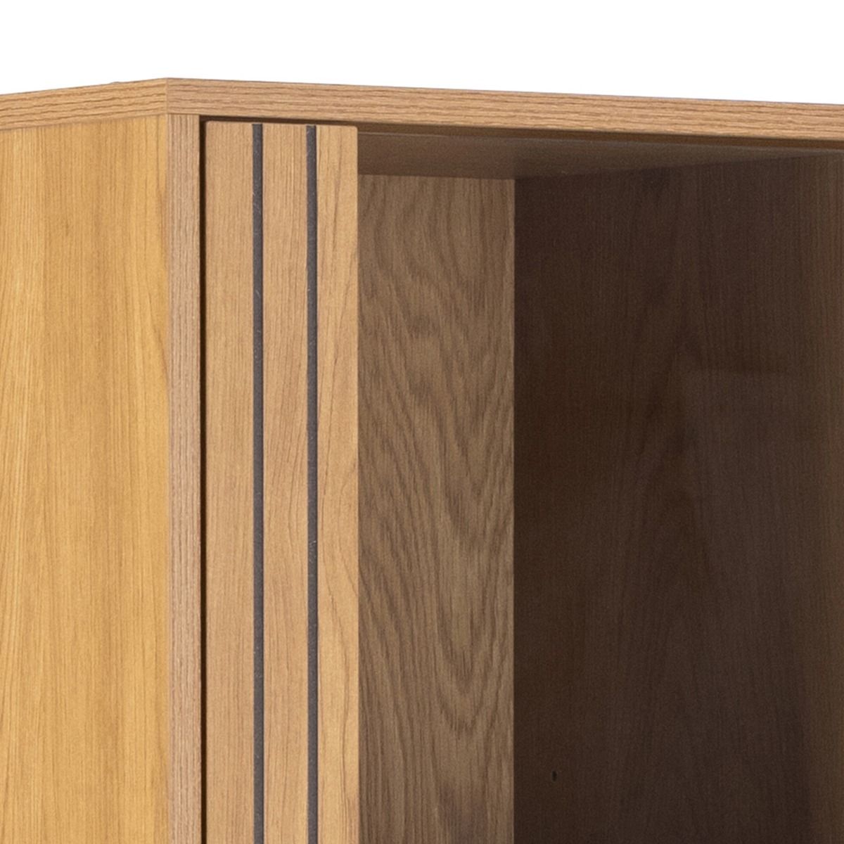 Wooden Display Cabinet With 4 Doors - Jaipur