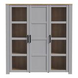 Wooden Display Cabinet Large With 3 Doors - Bohol
