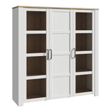 Wooden Display Cabinet Large With 3 Doors - Bohol