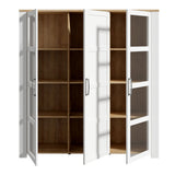 Wooden Display Cabinet Large With 3 Doors - Bohol