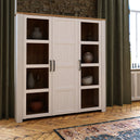 Wooden Display Cabinet Large With 3 Doors - Bohol