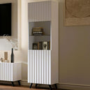 Wooden Display Cabinet Tall With 1 Door - Atlantic