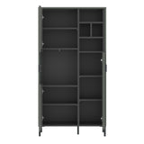 Wooden Display Cabinet With 2 Doors - Arundel