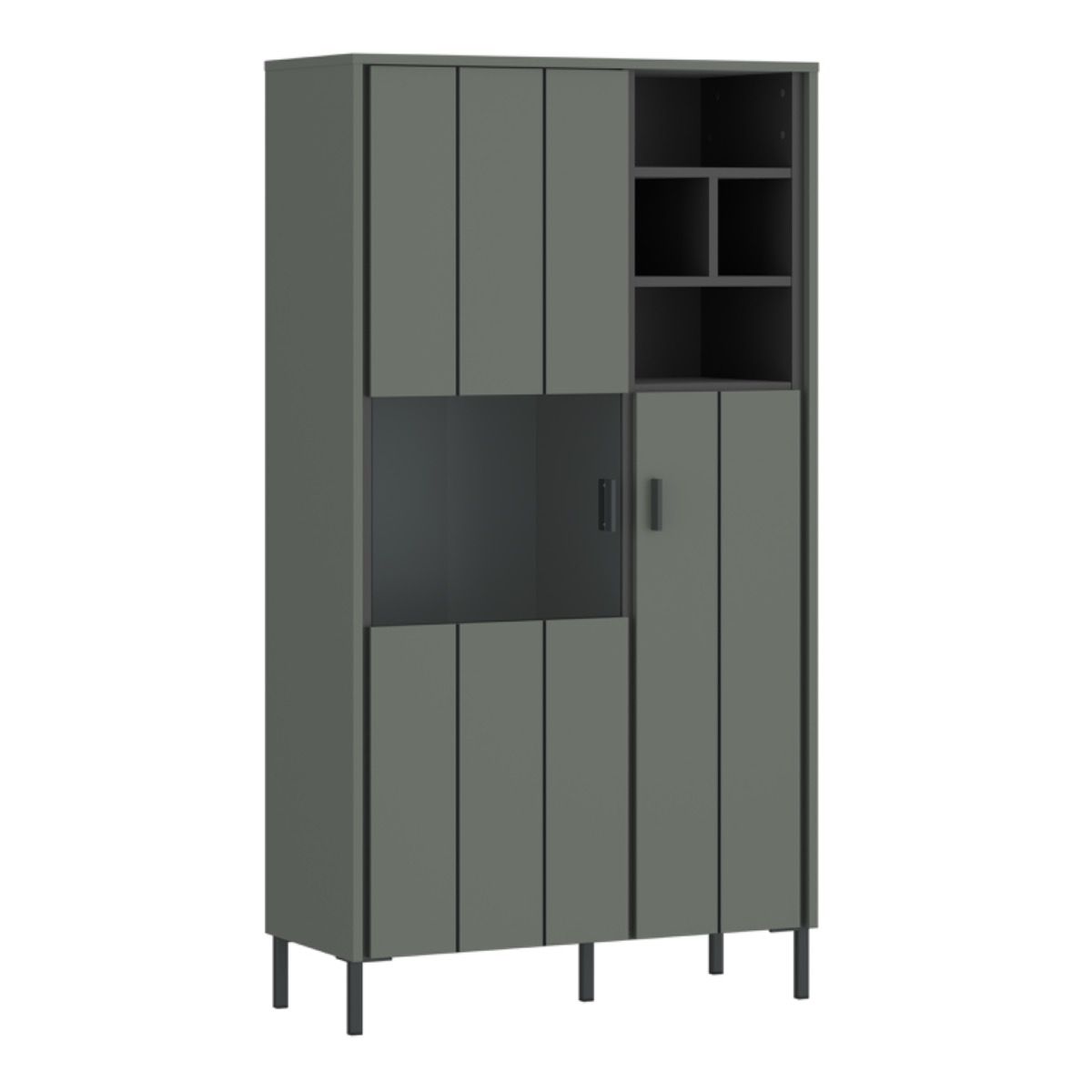 Wooden Display Cabinet With 2 Doors - Arundel