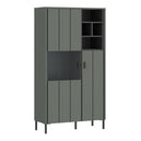 Wooden Display Cabinet With 2 Doors - Arundel