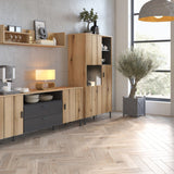 Wooden Display Cabinet With 2 Doors - Arundel