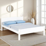 Wooden Double Bed - Amber
