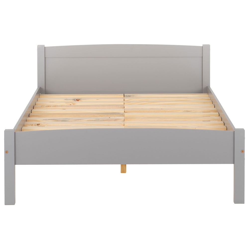Wooden Double Bed - Amber