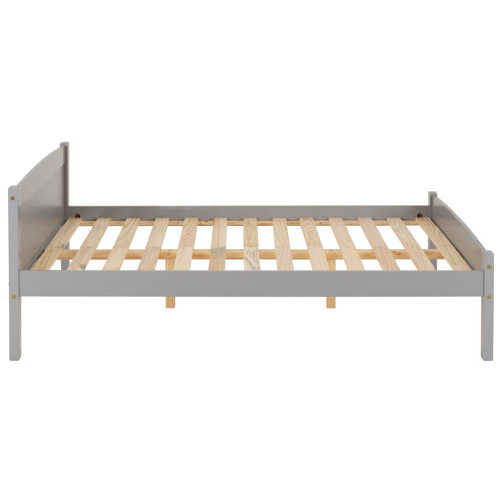 Wooden Double Bed - Amber