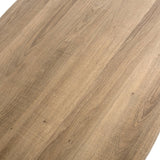 Wooden End Table Square And Curved - Nassau