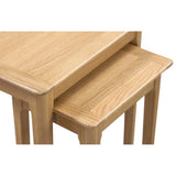 Wooden Nest Of 2 Tables - Cotswold
