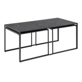 Wooden Nest Of 3 Coffee Tables - Infinity