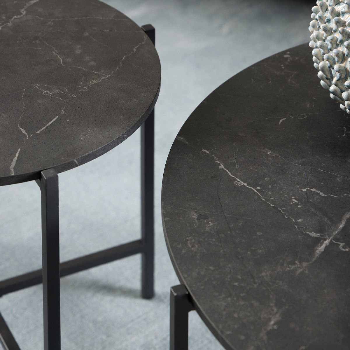 Wooden Side Table Round - Lamoine