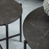 Wooden Side Table Round - Lamoine
