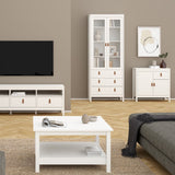 Wooden Sideboard With 2 Doors And 1 Drawer - Barcelona