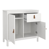 Wooden Sideboard With 2 Doors And 1 Drawer - Barcelona