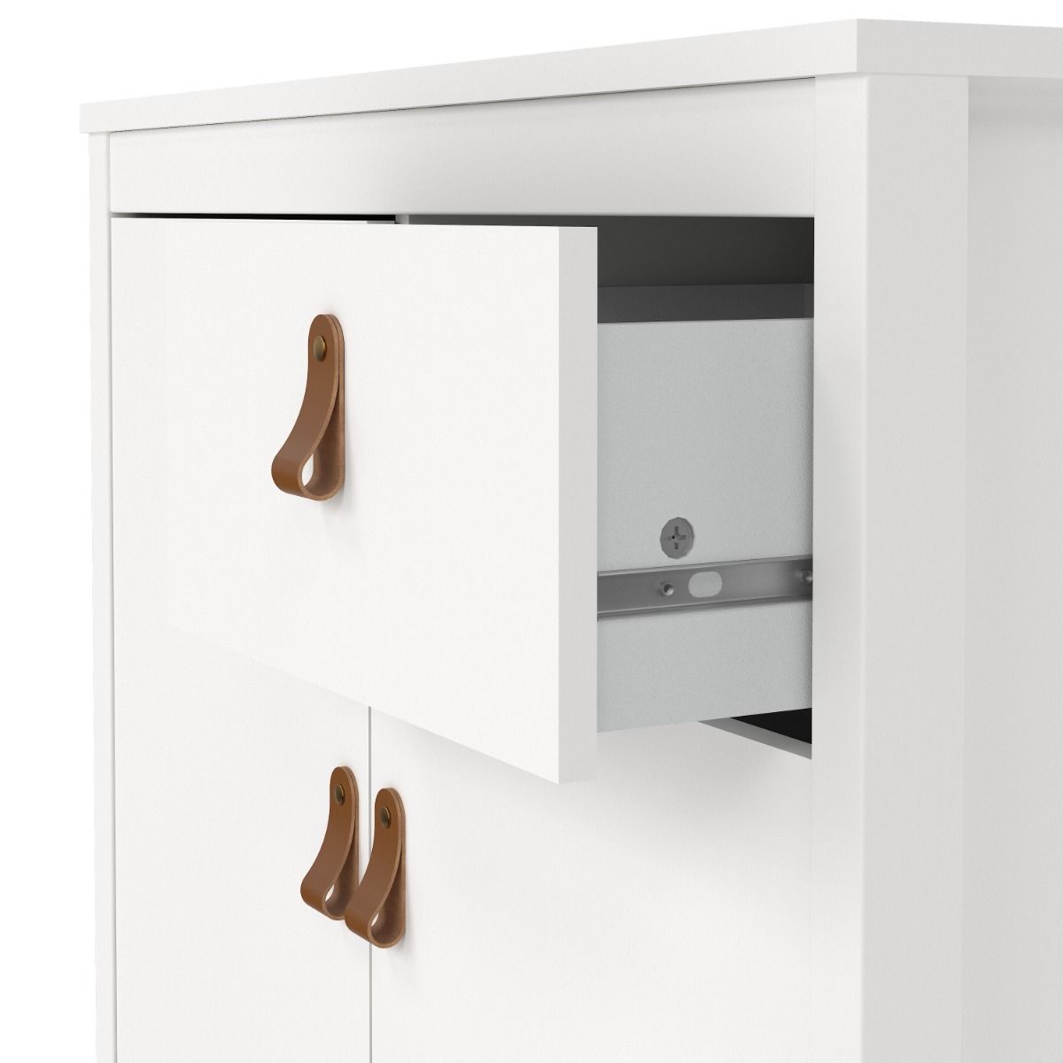Wooden Sideboard With 2 Doors And 1 Drawer - Barcelona