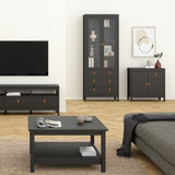 Wooden Sideboard With 2 Doors And 1 Drawer - Barcelona