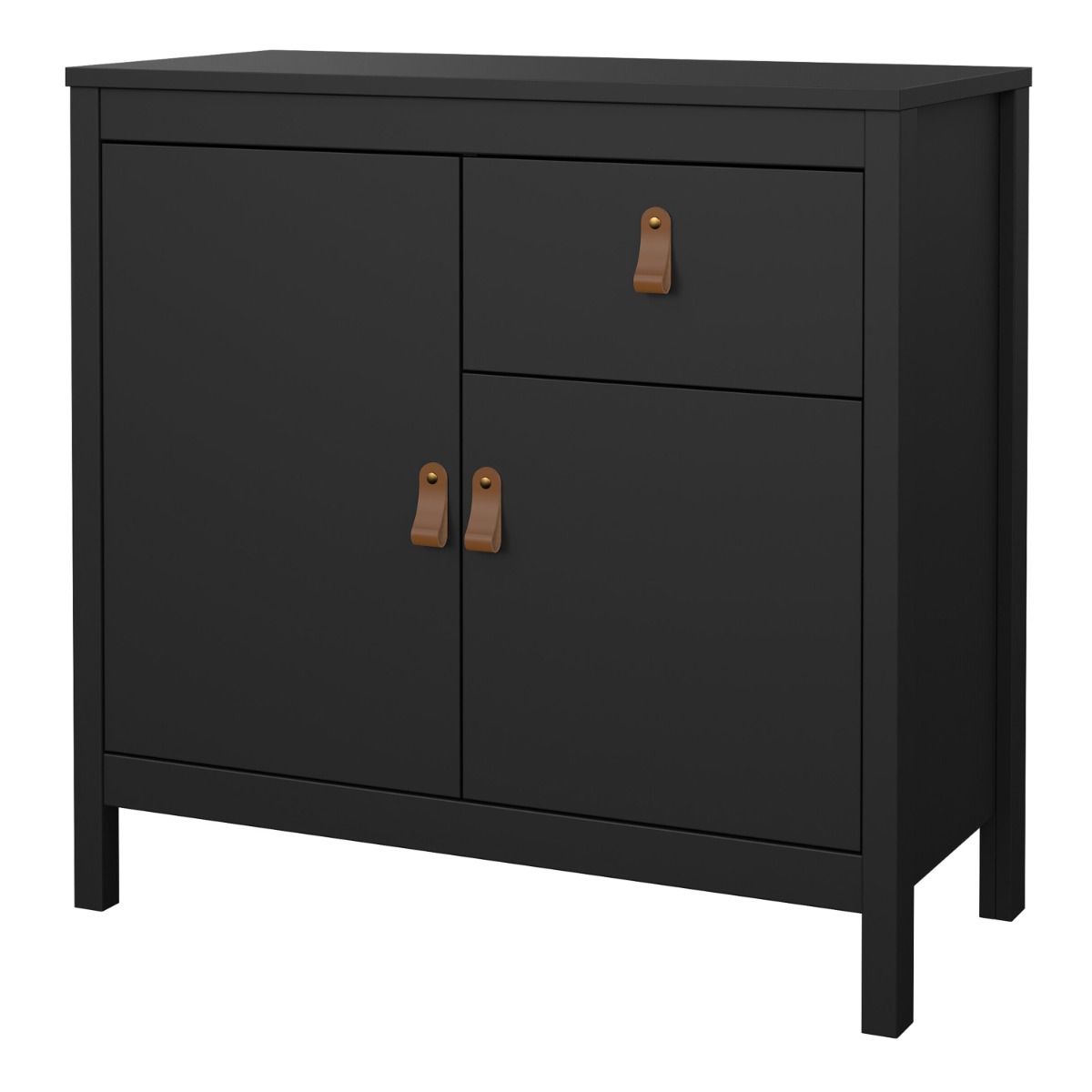 Wooden Sideboard With 2 Doors And 1 Drawer - Barcelona