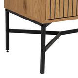 Wooden Sideboard With 2 Doors And 1 Drawer - Jaipur