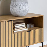 Wooden Sideboard With 2 Doors And 1 Drawer - Jaipur