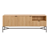 Wooden Sideboard With 2 Doors And 1 Drawer - Jaipur