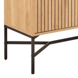 Wooden Sideboard With 2 Doors And 1 Drawer - Jaipur