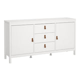 Wooden Sideboard With 2 Doors And 3 Drawers - Barcelona