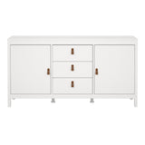 Wooden Sideboard With 2 Doors And 3 Drawers - Barcelona